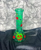 Poison Apple 8in Glass Water Pipe/Bong