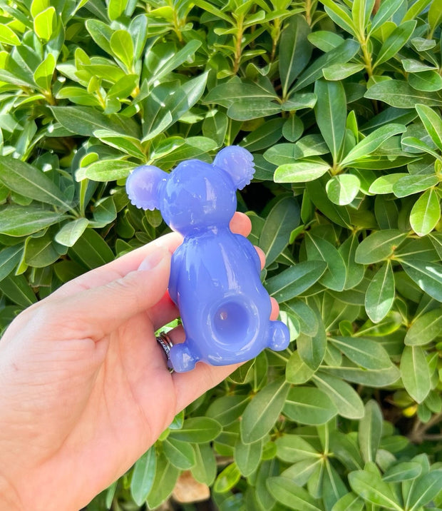 Koala Bear Glass Hand Pipe