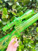 Neon Rifle With Stand Chill Glass Water Pipe/Bong