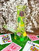 Lucky Icons Glass Water Pipe/Bong