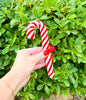 Candy Cane Glass Hand Pipe