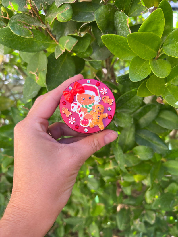 Gingerbread Christmas 4 Piece Grinder