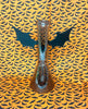 Smoke Iridescent Bat 10in Glass Water Pipe/Bong