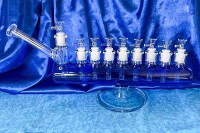 Menorah Bong| Hanukkah Bong| Jewish Bong