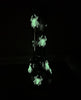 Glow In The Dark Spiders Iridescent Glass Water Pipe/Bong