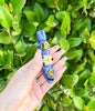 Blue Bees & Daisies Chillum Hand Pipe