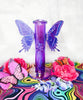 Purple Iridescent Fairy Wings Water Pipe/Bong