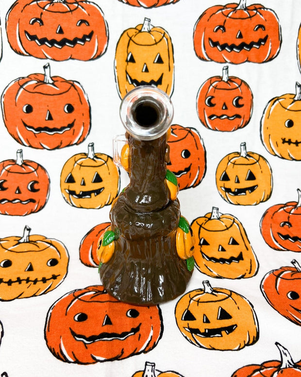 Pumpkin Patch Glass Water Pipe/Rig