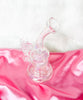 Girly Iridescent 8 Inch Water Pipe/Dab Rig