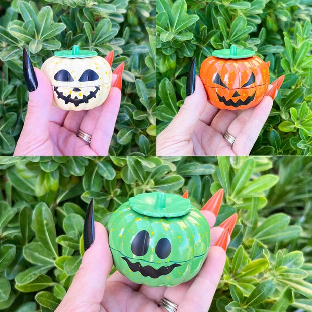 Halloween Pumpkin 3 Piece Grinder