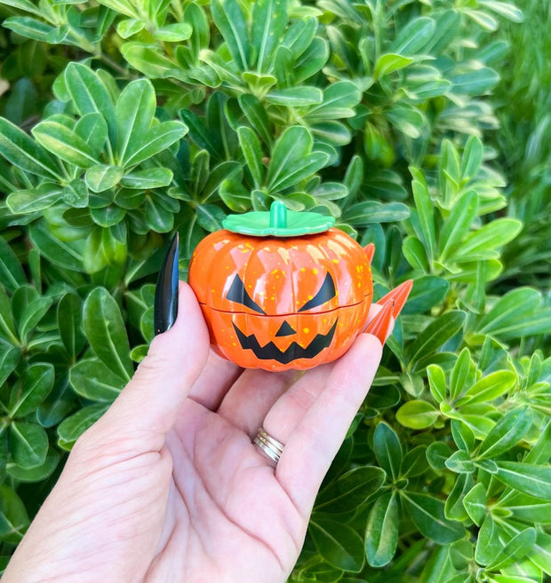 Halloween Pumpkin 3 Piece Grinder