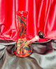 Red Bloody Knives 8in Glass Water Pipe/Bong