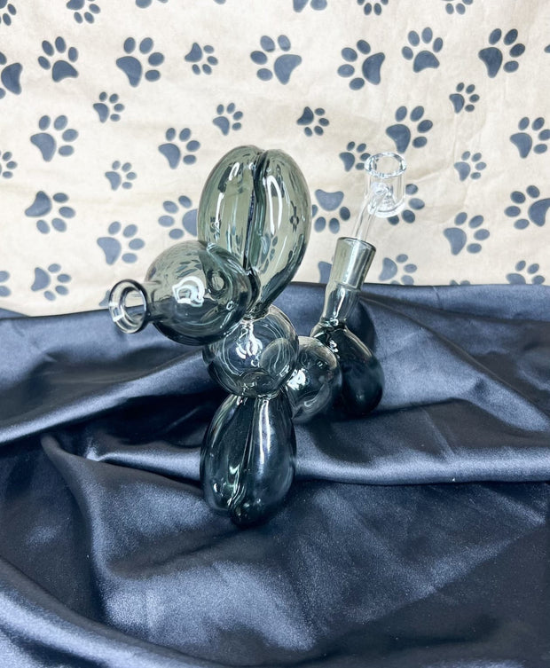 Balloon Dog Glass Water Pipe/Dab Rig