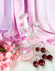 Milky Pink Cherries Water Pipe/Dab Rig
