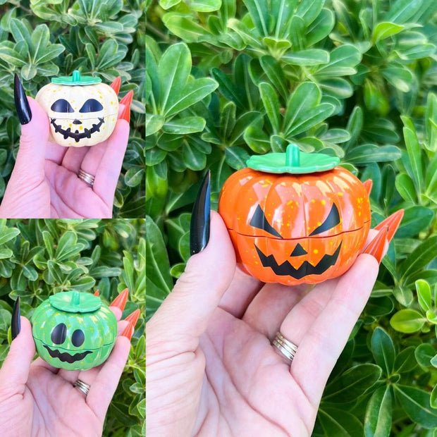 Halloween Pumpkin 3 Piece Grinder