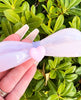 Pink Bow Glass Hand Pipe