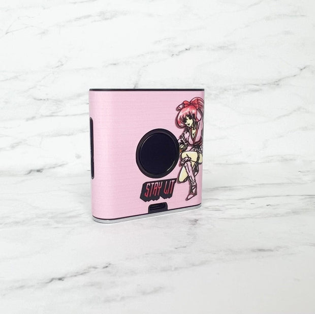 510 Threaded VMOD 2 Battery Pink Ninja Anime Girl Starter Kit