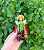 Magical Mushroom Fairy Wood Hand Pipe