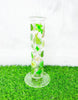 Green Goddess Dried Floral Glass Water Pipe/Bong