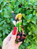 Magical Mushroom Fairy Wood Hand Pipe