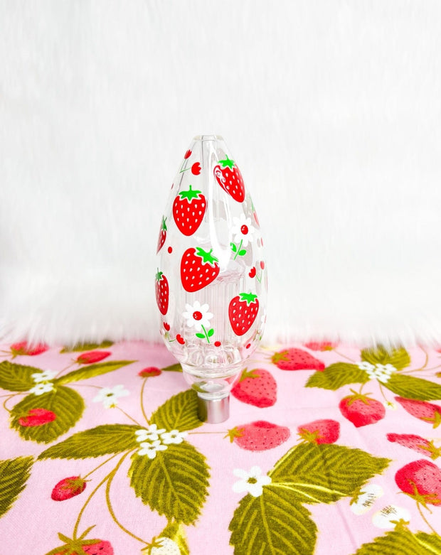 Strawberry Glass Nectar Collector