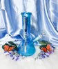 Neon Blue Butterfly Wings Water Pipe/Bong