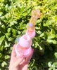 Milky Pink Fumed Glass Hand Pipe/Bubbler