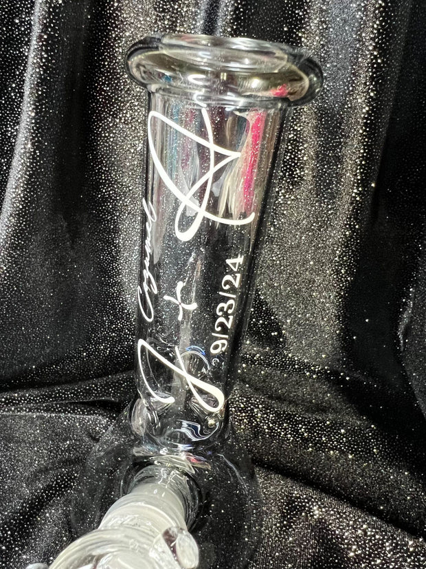 Custom Wedding Bong | Custom Logo Bong