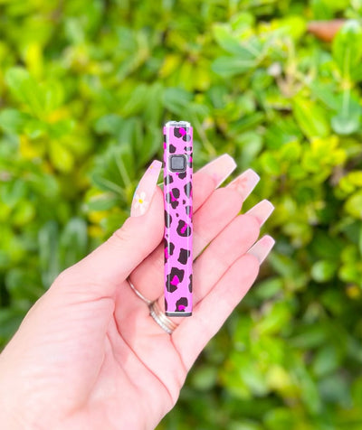 510 Threaded Battery Pink Cheetah Print Vape Pen Starter Kit