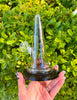 Black Witch Hat Pumpkin Perc Glass Water Pipe/Dab Rig