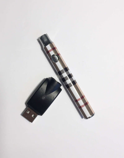 510 Threaded Battery Plaid Vape Pen