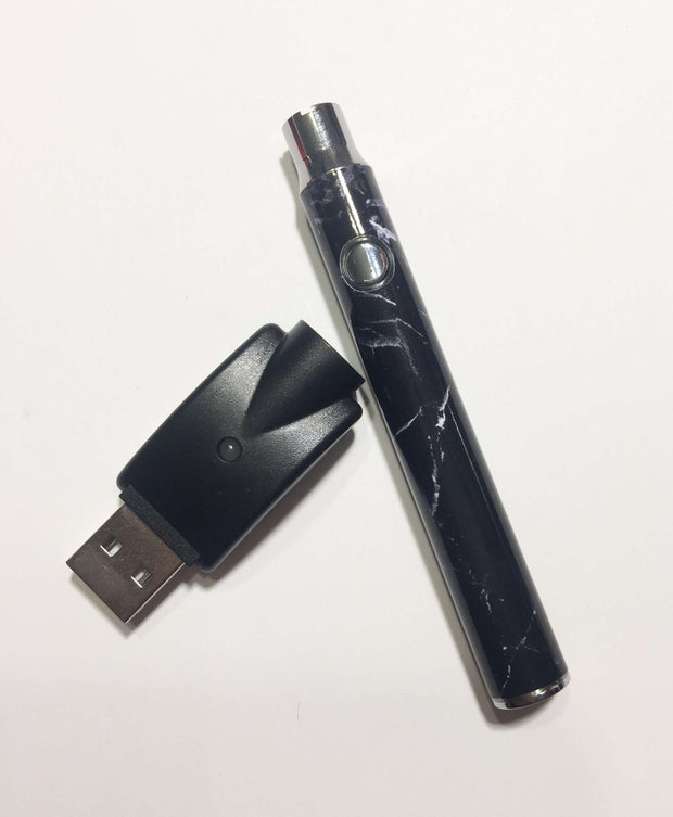 510 Threaded Black Marble Vape Pen