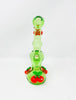 Green Cherries Glass Hand Pipe/Bubbler