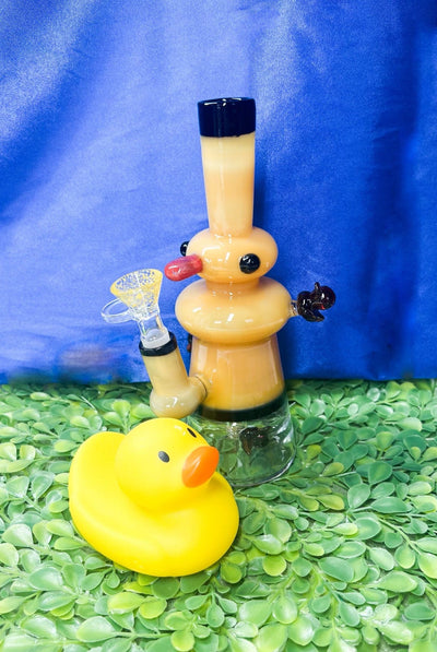 Cute Ducky 8in Water Pipe/Dab Rig