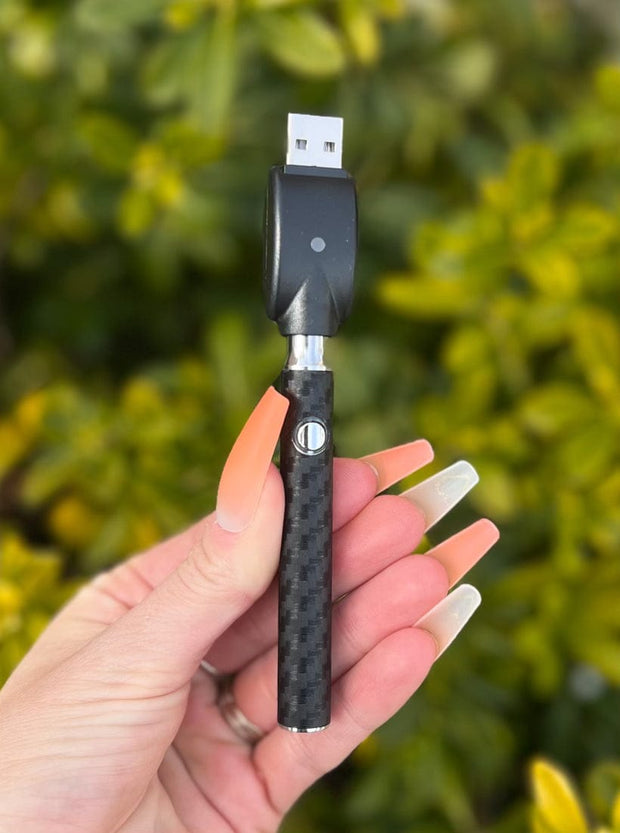 White Carbon Fiber Vape Pen, Custom Vape