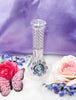 Iridescent Crystal Glass Vase Water Pipe/Bong