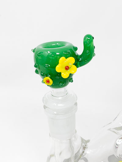 Cactus Sunflower 14mm Glass Bowl