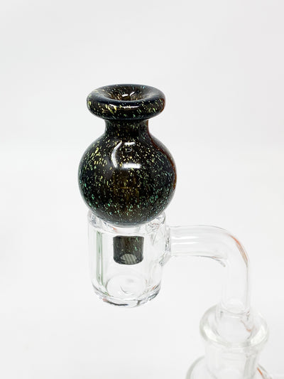 Black Rainbow Dichro Bubble Carb Cap