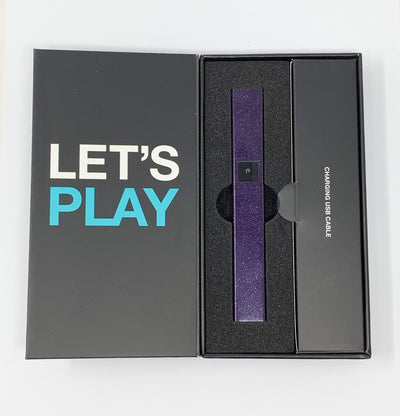 PlugPlay Dark Purple Glitter Battery Starter Kit