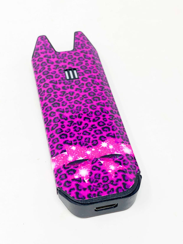 Biiig Stiiizy Pink Purple Leopard Vape Pen Starter Kit