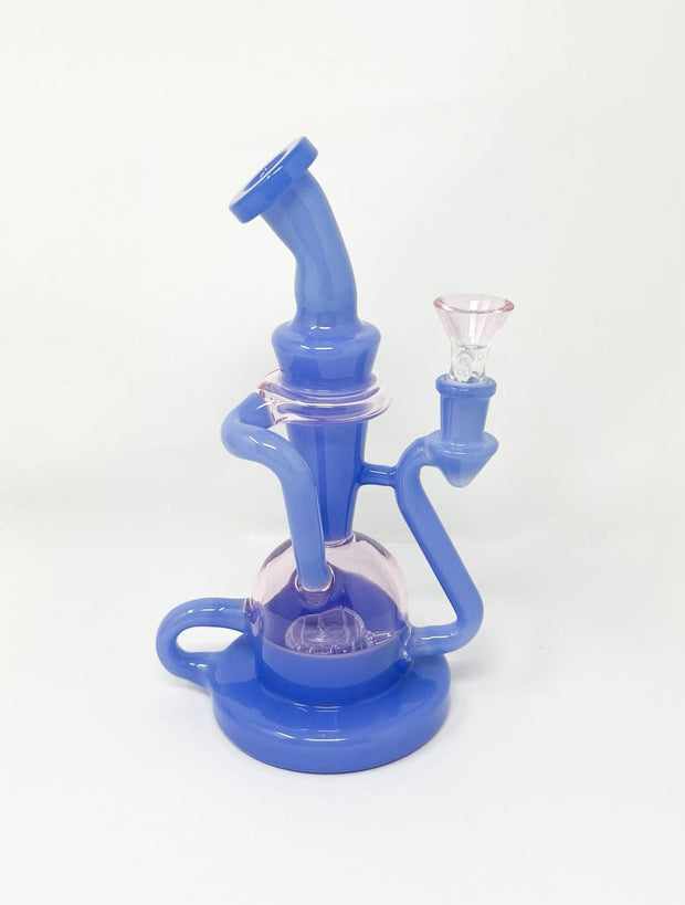 Slime 8in Recycler Water Pipe/Dab Rig