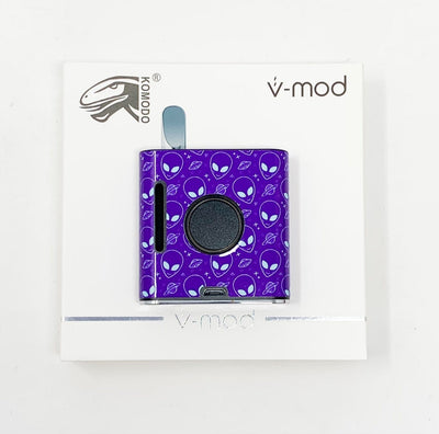 510 Threaded VMod Battery Neon Purple Aliens Starter Kit