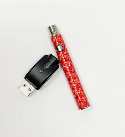 510 Threaded Battery Red StayLit Geometric Starter Kit