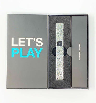 PlugPlay Transparent Holographic Glitter Battery Starter Kit