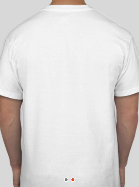StayLit White and Black Logo T-Shirt | StayLit Design