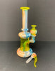 ToastedGnome Rainbow Marble Heady Glass Water Pipe/Dab Rig