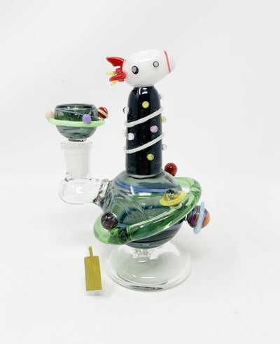 Empire Glassworks Rocket Ship Water Hand Pipe/Dab Rig