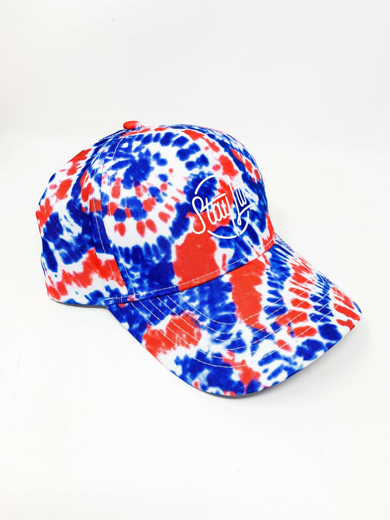 Red white and blue cheap polo hat